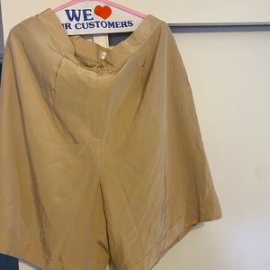 NWT Resort Wear. Shorts and Top are both 100% Silk, Jacket is 100% Suede.